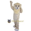 White Lion Mascot Costume
