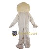 White Lion Mascot Costume