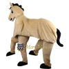 Two Person Brown Horse Mascot Costume