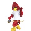 University Red Falcon Mascot Costume