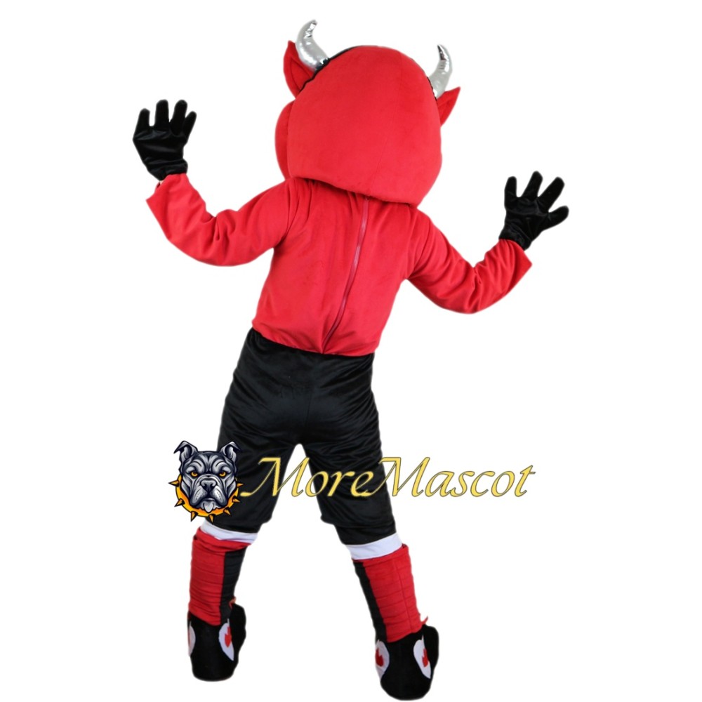 Power Red Devil Mascot Costume
