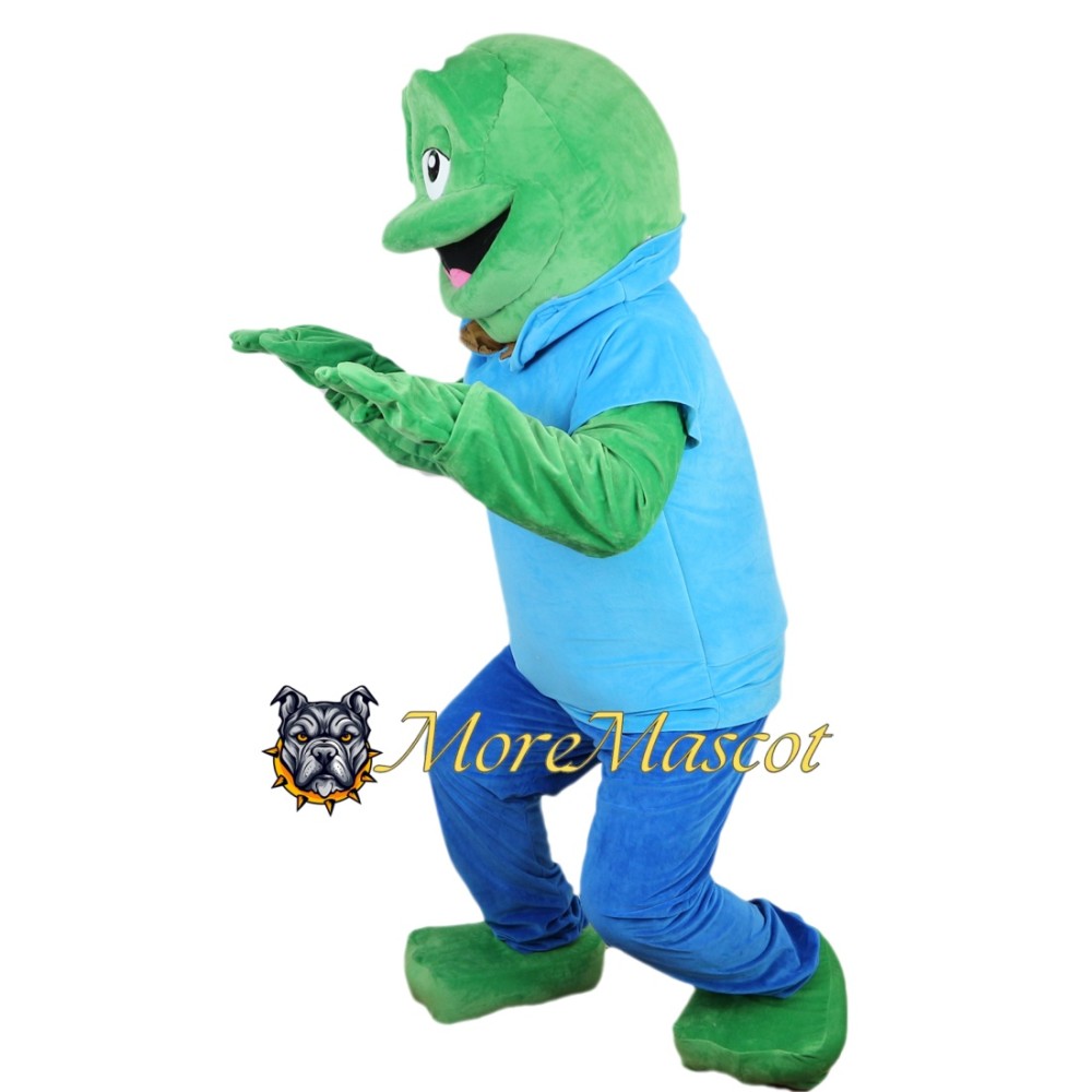 Power Frog Mascot Costume