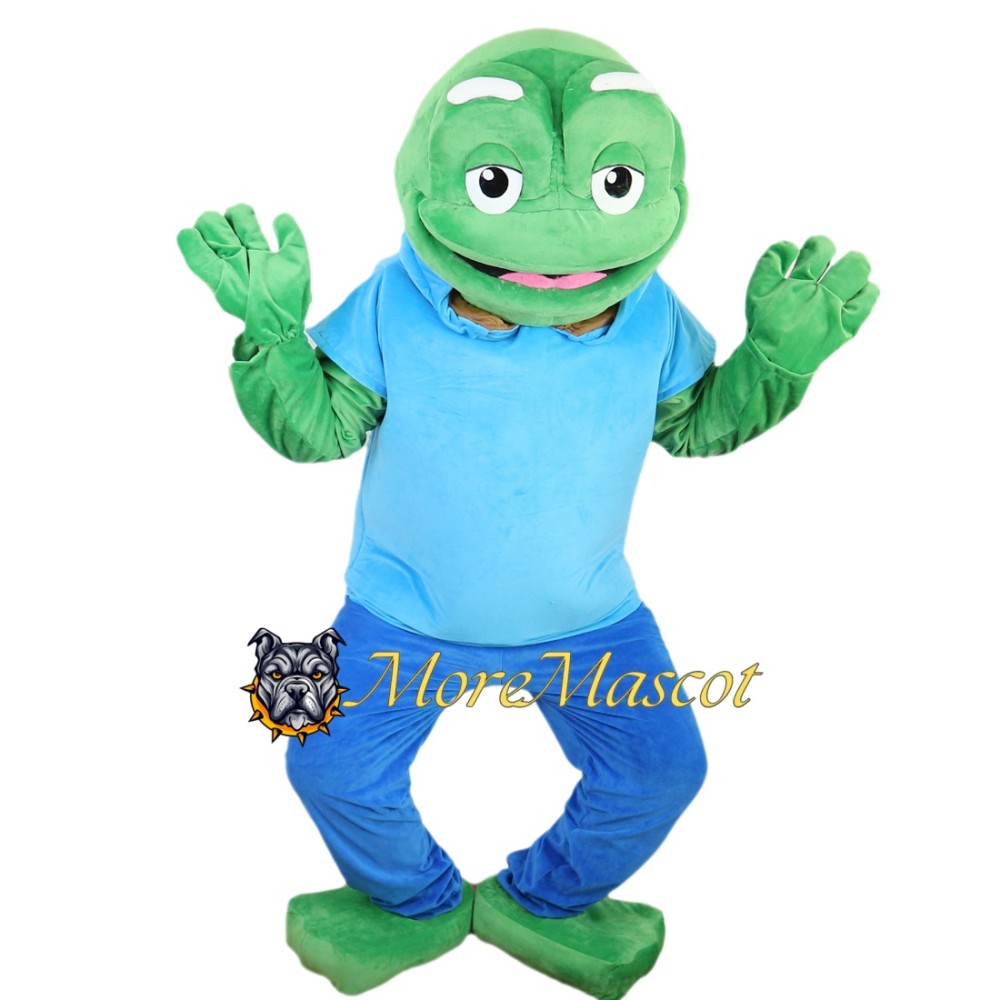 Power Frog Mascot Costume
