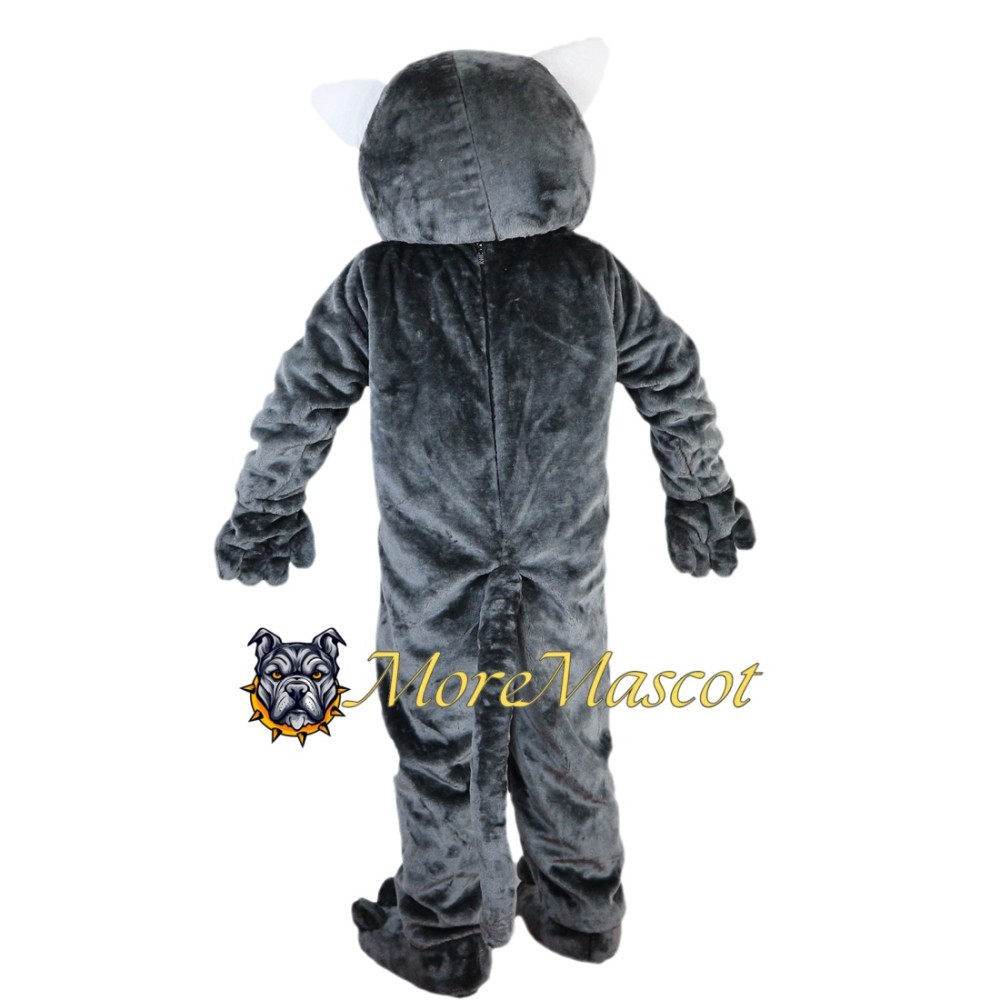 Grey Tiger Mascot Costume