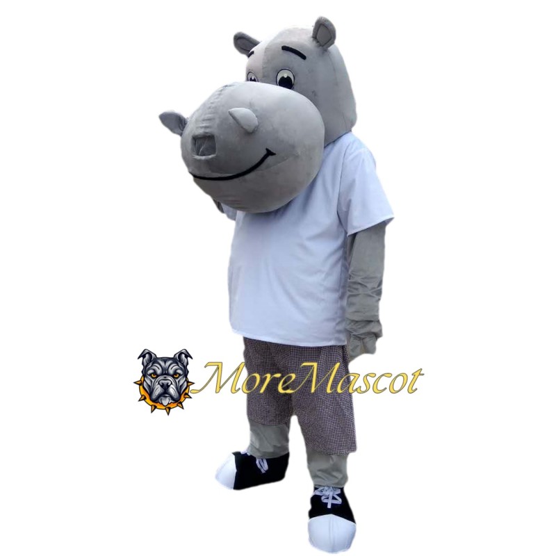 Sport Hippo Mascot Costume