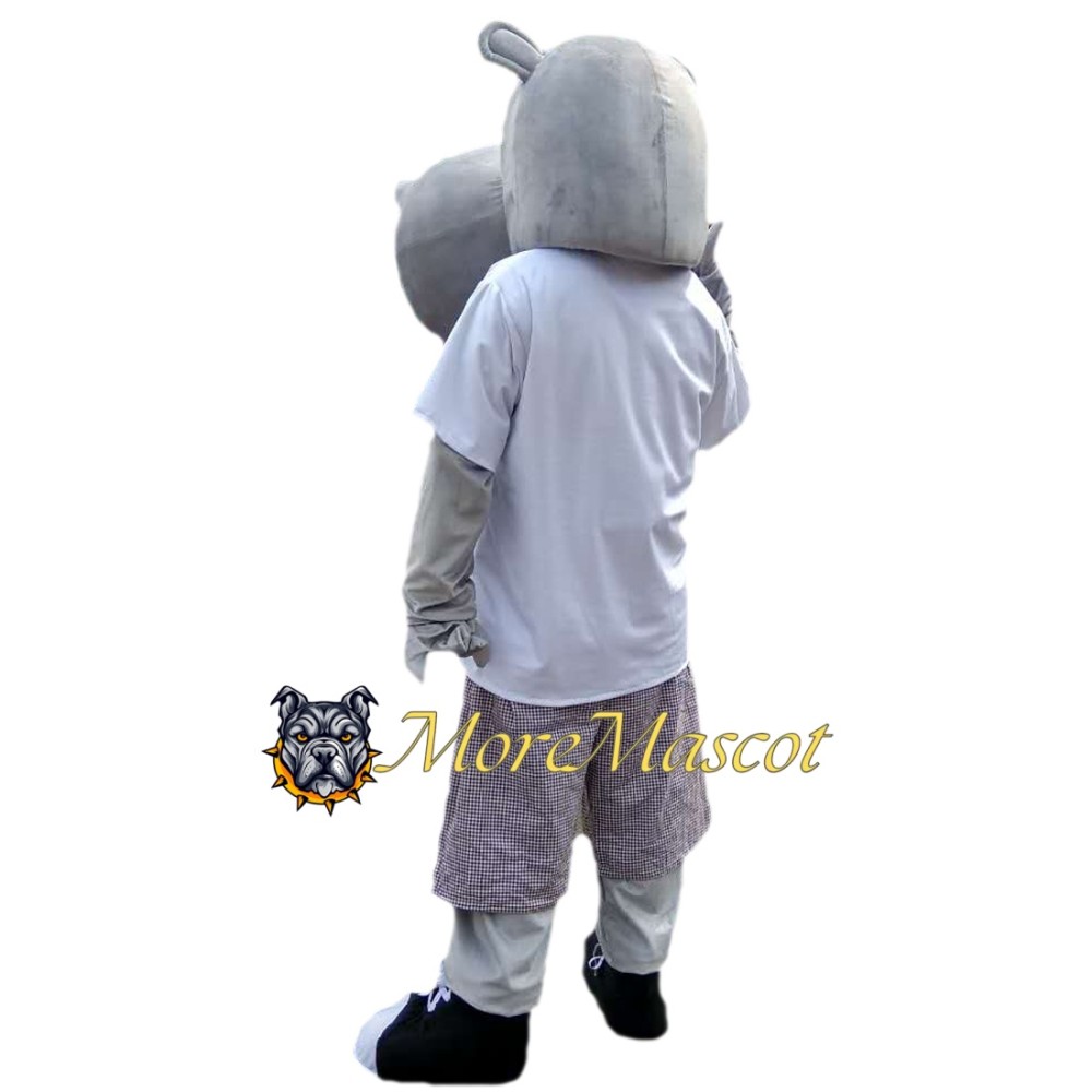 Sport Hippo Mascot Costume