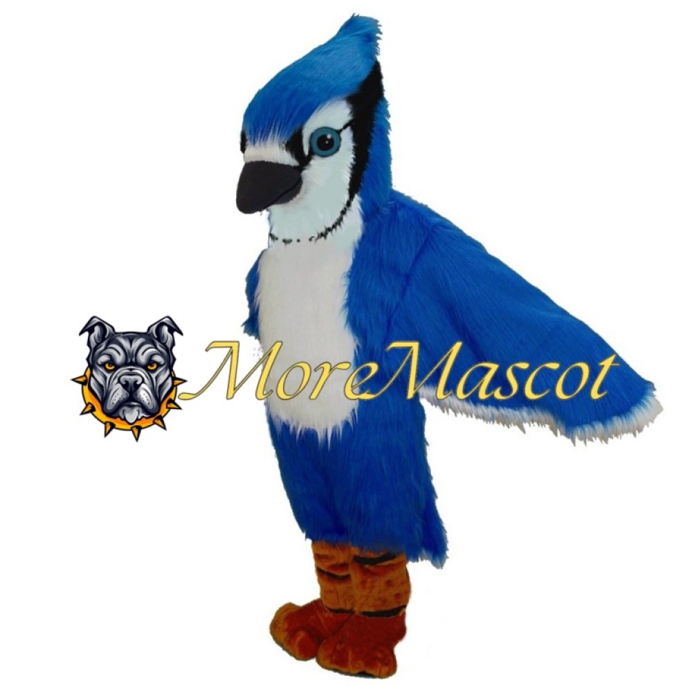 Blue Bird Mascot Costume