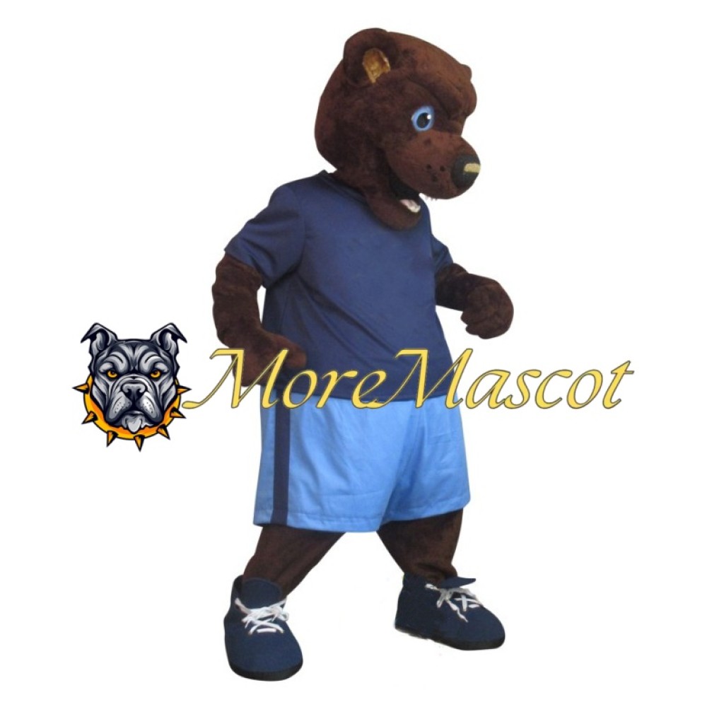Sport Bear Mascot Costume