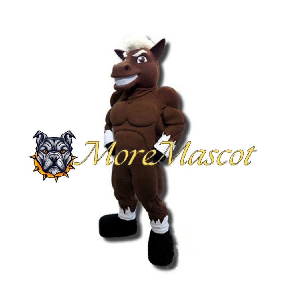 Muscle Horse Mascot Costume