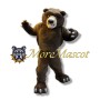 Muscular Bear Mascot Costume