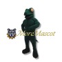 Muscular Lizard Mascot Costume