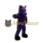 Muscular Purple Horse Mascot Costume