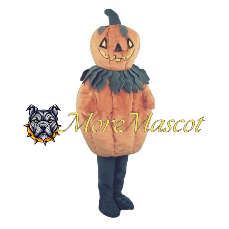 Halloween Pumpkin Man Mascot Costume