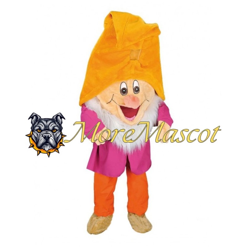 Pink Dwarf Mascot Costume