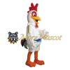 White Rooster Mascot Costume