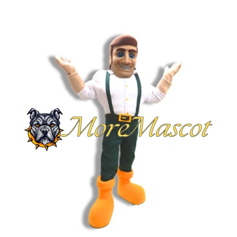 Gentleman Mascot Costume