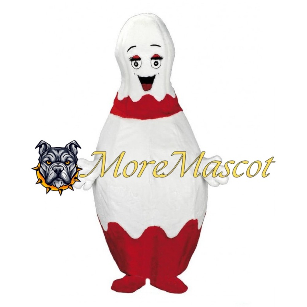 Bowling Bottle Cartoon Mascot Costume