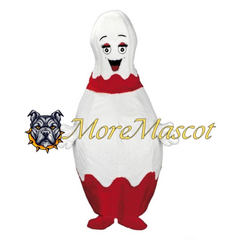 Bowling Bottle Cartoon Mascot Costume