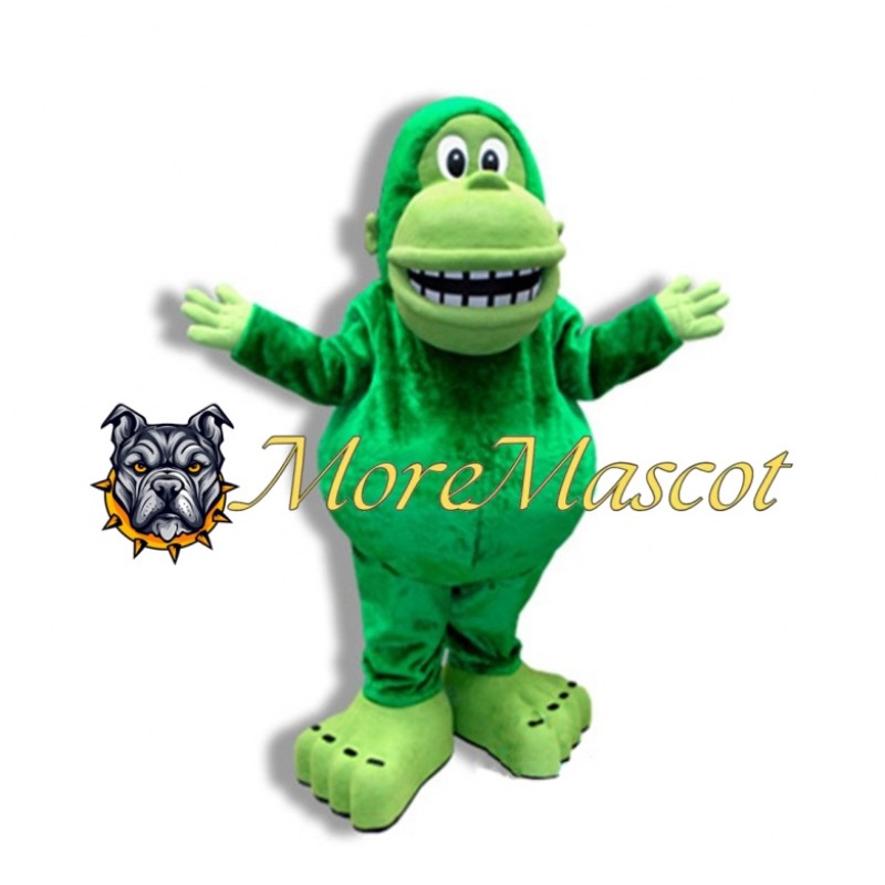 Green Monkey Mascot Costume