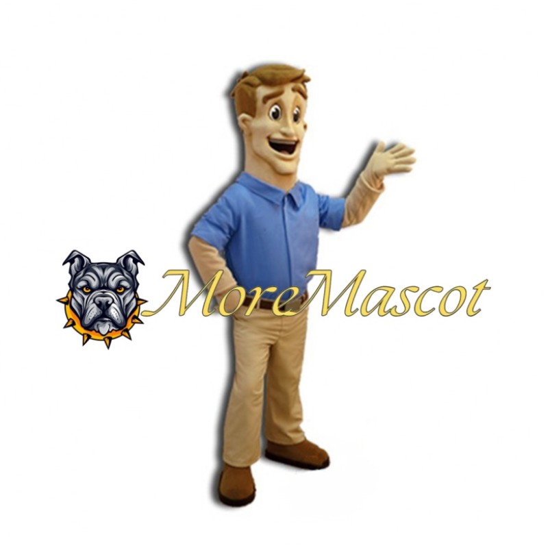 Friendly Man Mascot Costume