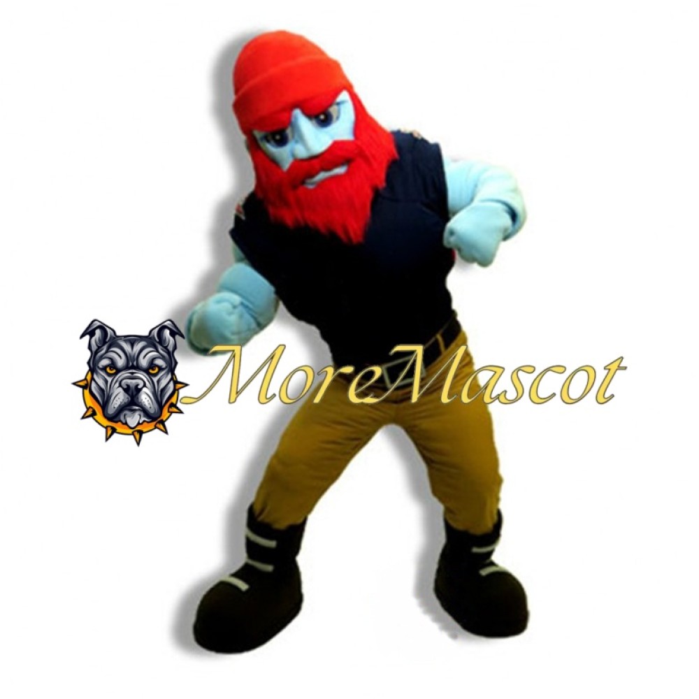 Red-haired Man Mascot Costume