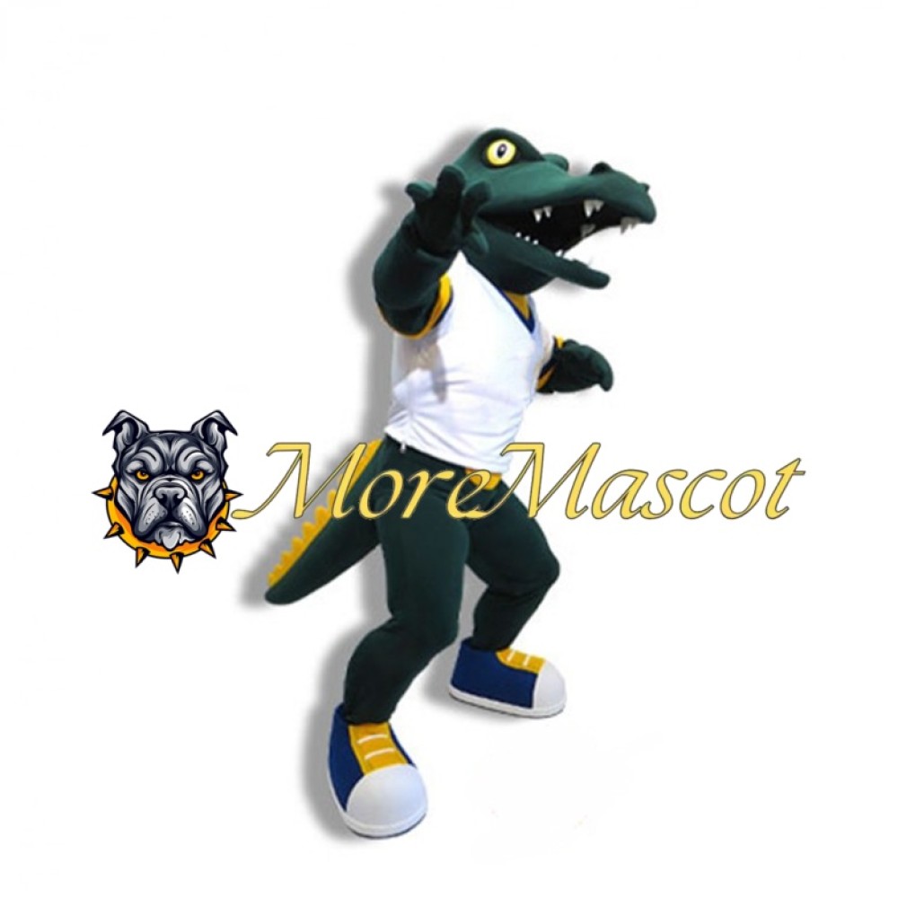 Sport Crocodile Adult Mascot Costume