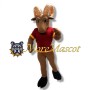 Brown Ram Mascot Costume