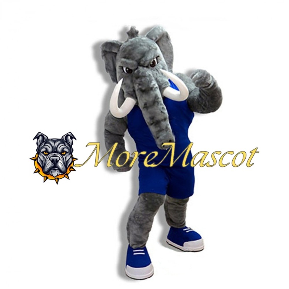 Sport Elephant Mascot Costume