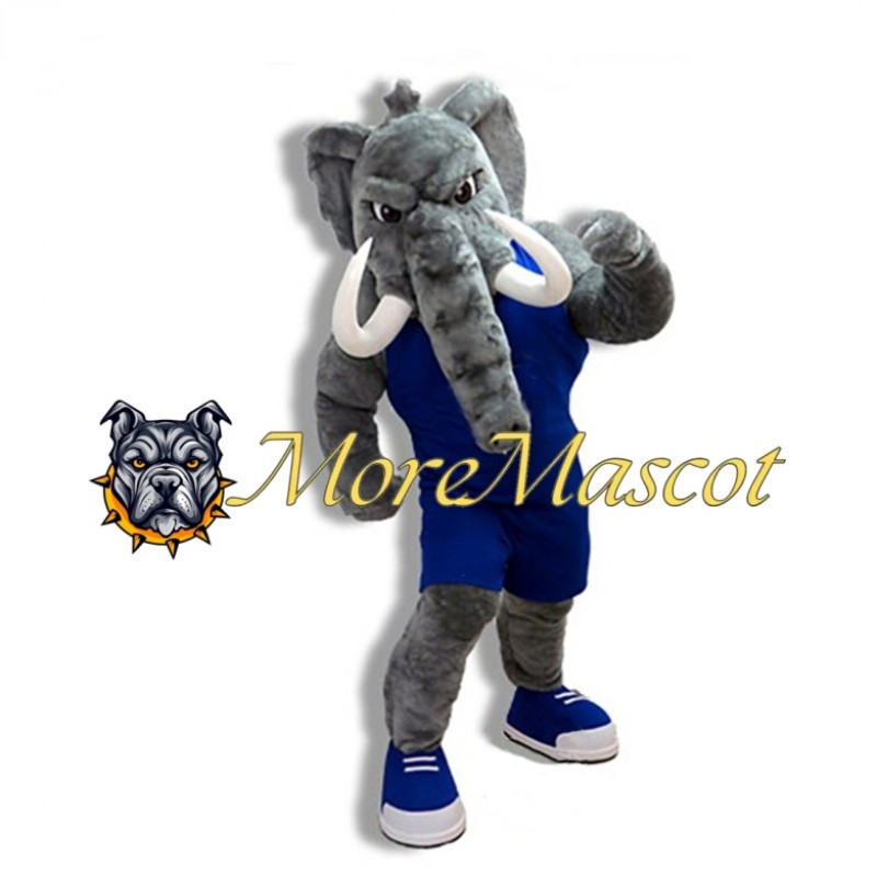 Sport Elephant Mascot Costume