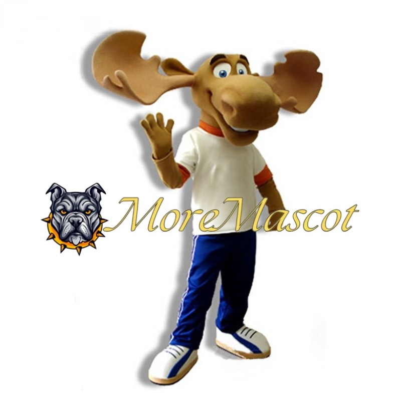 School Moose Mascot Costume