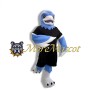 Sports Blue Eagle Mascot Costume