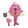 Pink Teapot Mascot Costume