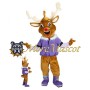 Warm Rudolf Mascot Costume