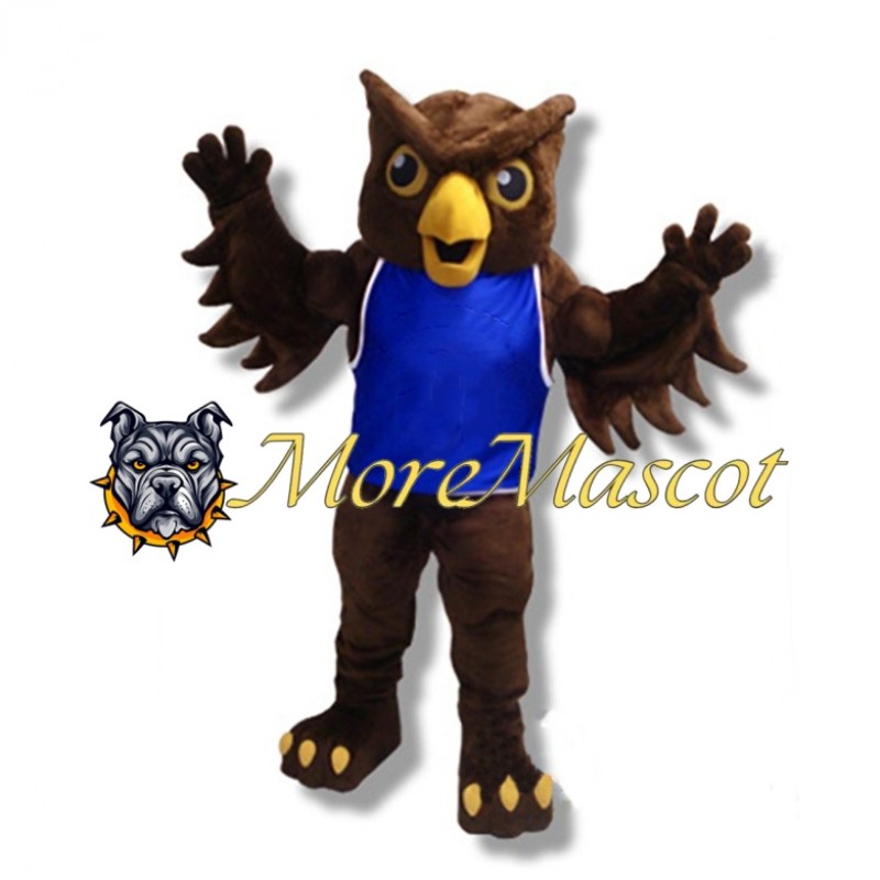 Brown Owl Mascot Costume