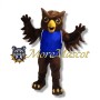 Brown Owl Mascot Costume
