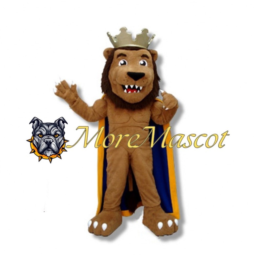 The King Lion Mascot Costume