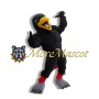 Muscular Raven Mascot Costume