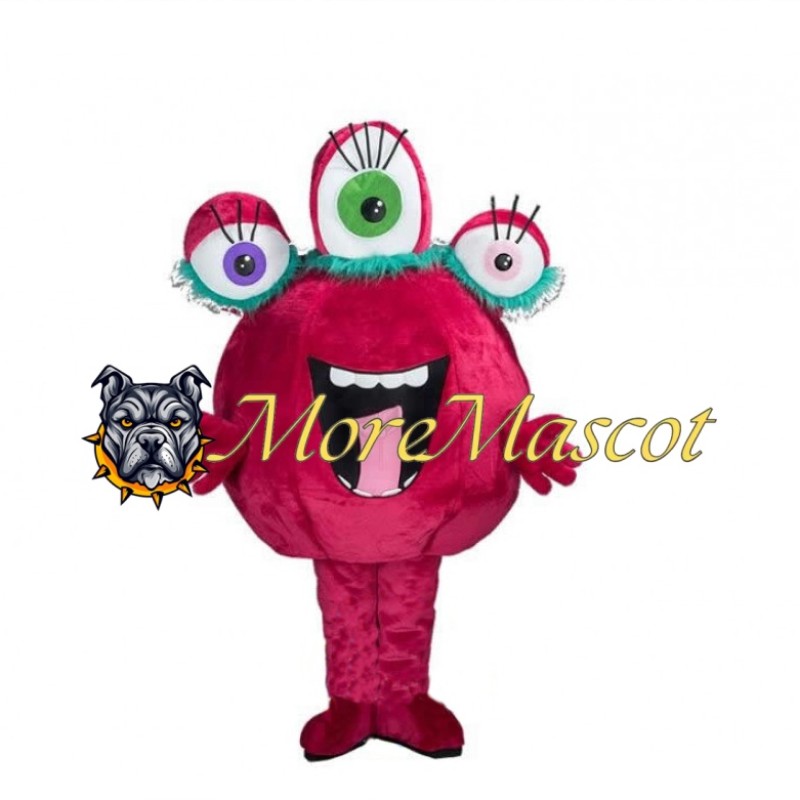 Three Eyed Monster Mascot Costume