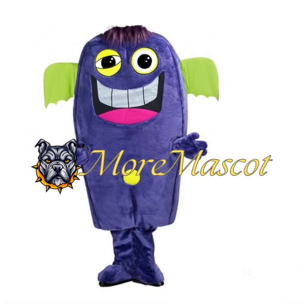 Purple Monster Adult Mascot Costume