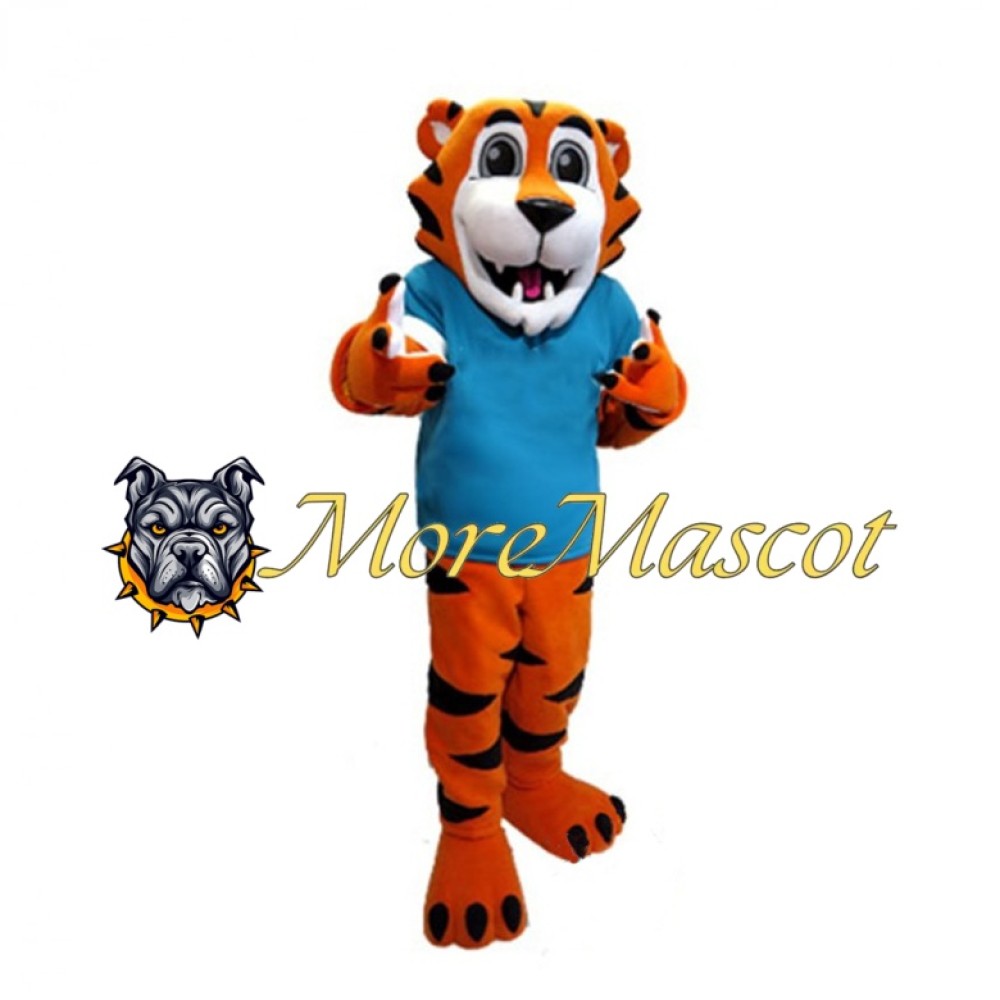 Adult School Tiger Mascot Costume