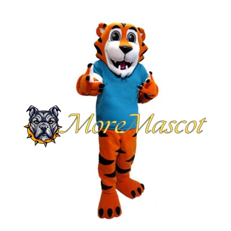 Adult School Tiger Mascot Costume