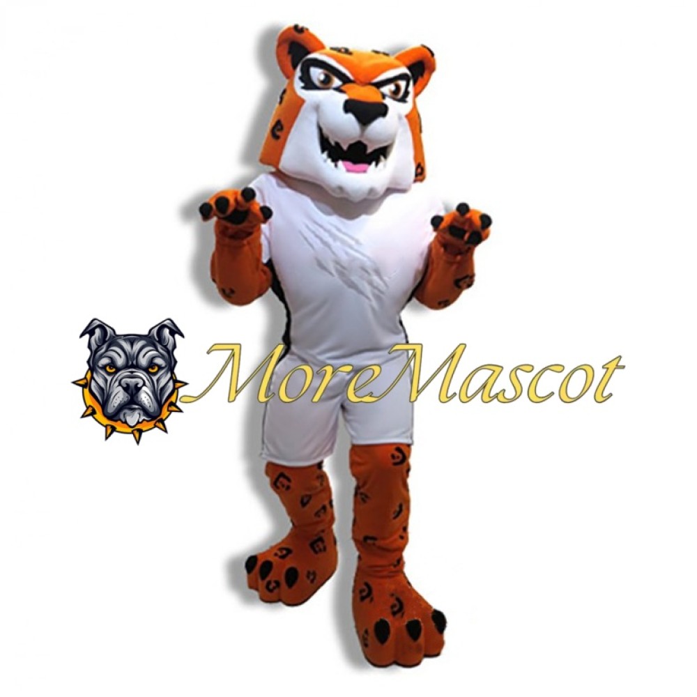 Powerful Sports Tiger Mascot Costume