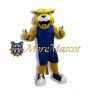 Sports Golden Leopard Mascot Costume