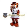 Female Tiger Adult Mascot Costume