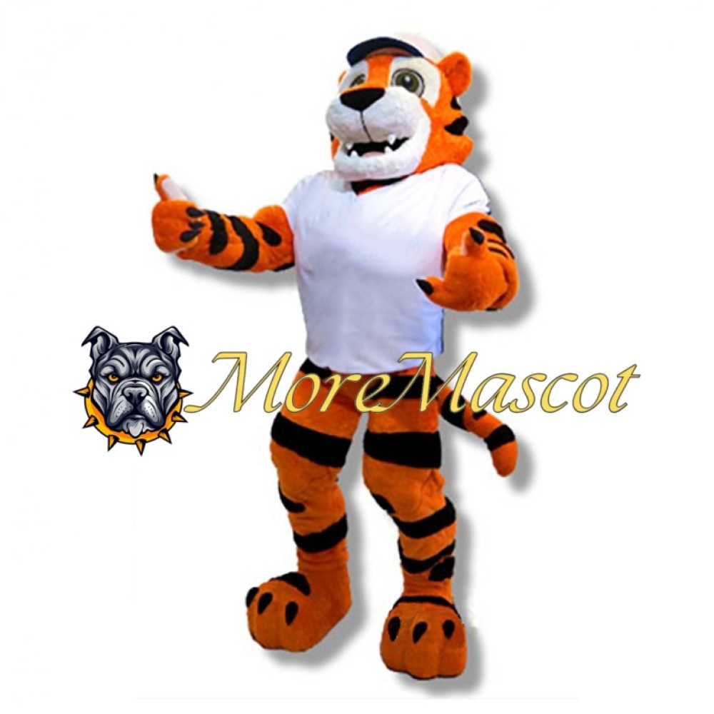 Male Tiger Adult Mascot Costume