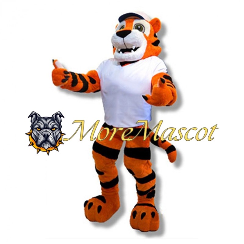 Male Tiger Adult Mascot Costume