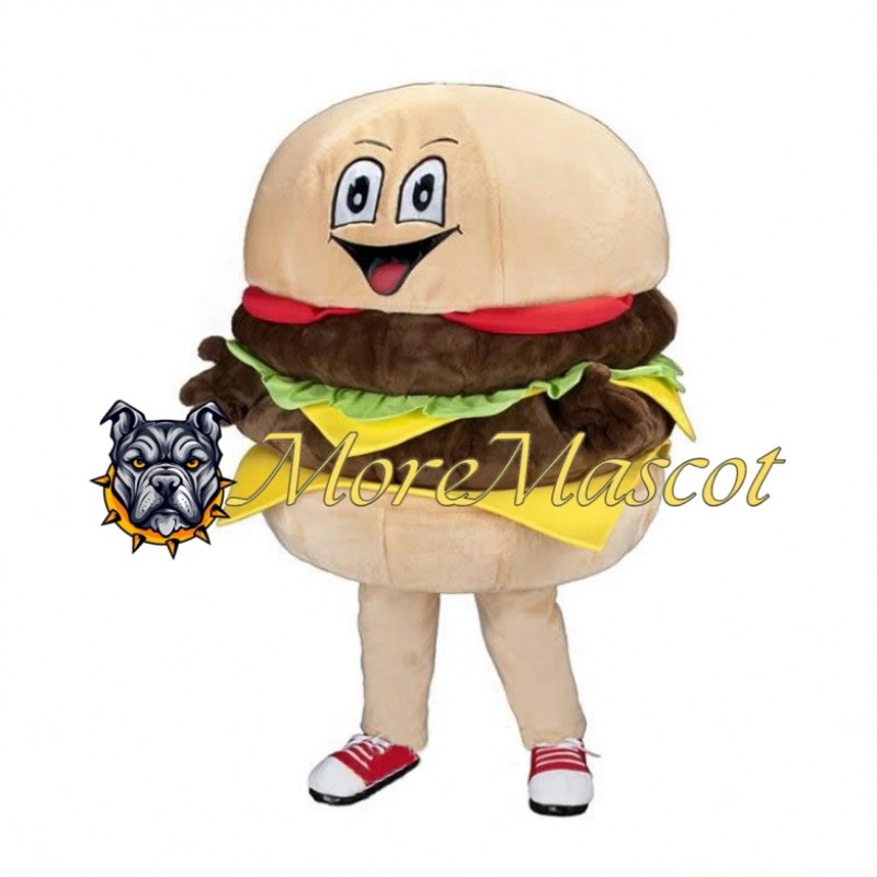 Cartoon Hamburger Mascot Costume