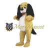 Yellow Dog Adult Mascot Costume