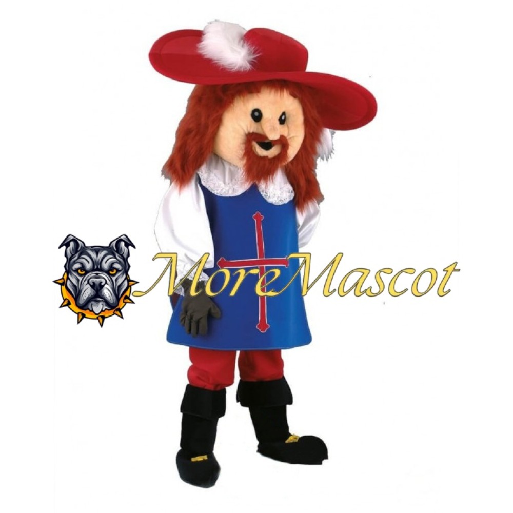 Red Hair Man Mascot Costume