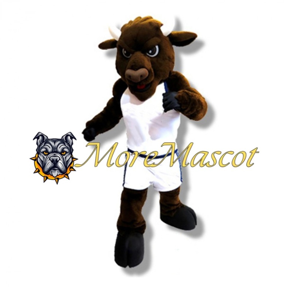 Sports Bull Mascot Costume